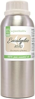 Eucalyptus Essential Oil (80/85) - 100% Pure Essential Oil - 8fl oz - Aluminum Bottle - Greenhealth