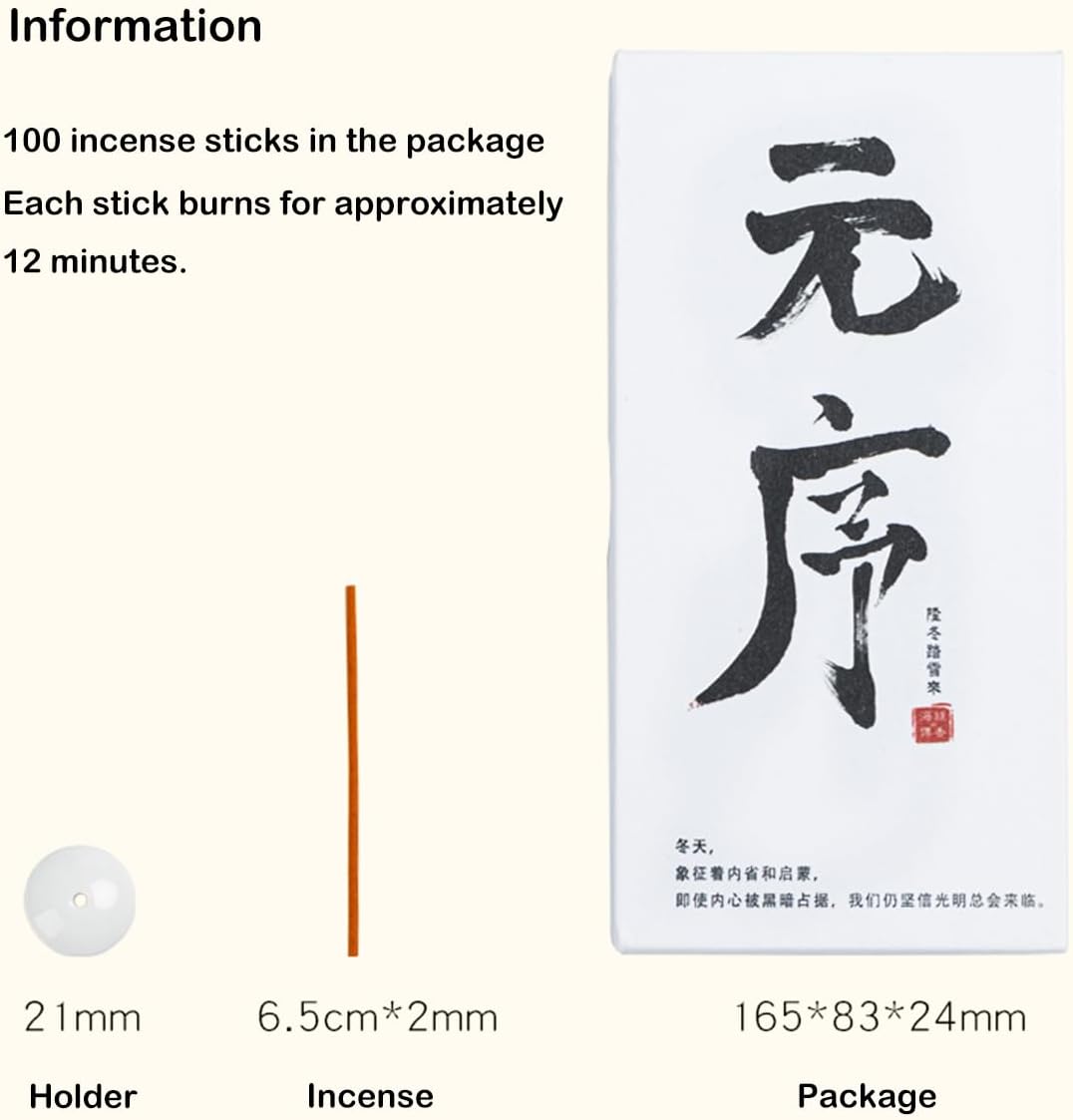 Four Season Summer Breeze Premium Sandalwood Incense – 17g, 100 Sticks – Handmade Japanese-Style Aroma for Home, Office, Spa