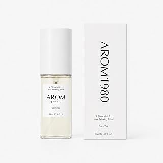 Pillow Mist – Premium Pillow Spray for Relaxing Sleep, Calming Aromatherapy, Vegan Formula, Safe for Bedding – Made in Korea, 35 ml / 1.18 fl oz (Calm Tea)