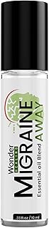 Migraine & Headache Relief – 100% Natural Essential Oil Roll-On – Cooling Peppermint, Lavender & Marjoram Blend – Ready to Use Aromatherapy Stick – 10ml (Pack of 1)