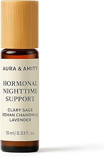 Hormonal Nighttime Support Roller Blend – 10ml Essential Oil Roll-On for Sleep, Calm & Balance |Menopause Support | Natural Aromatherapy for Women