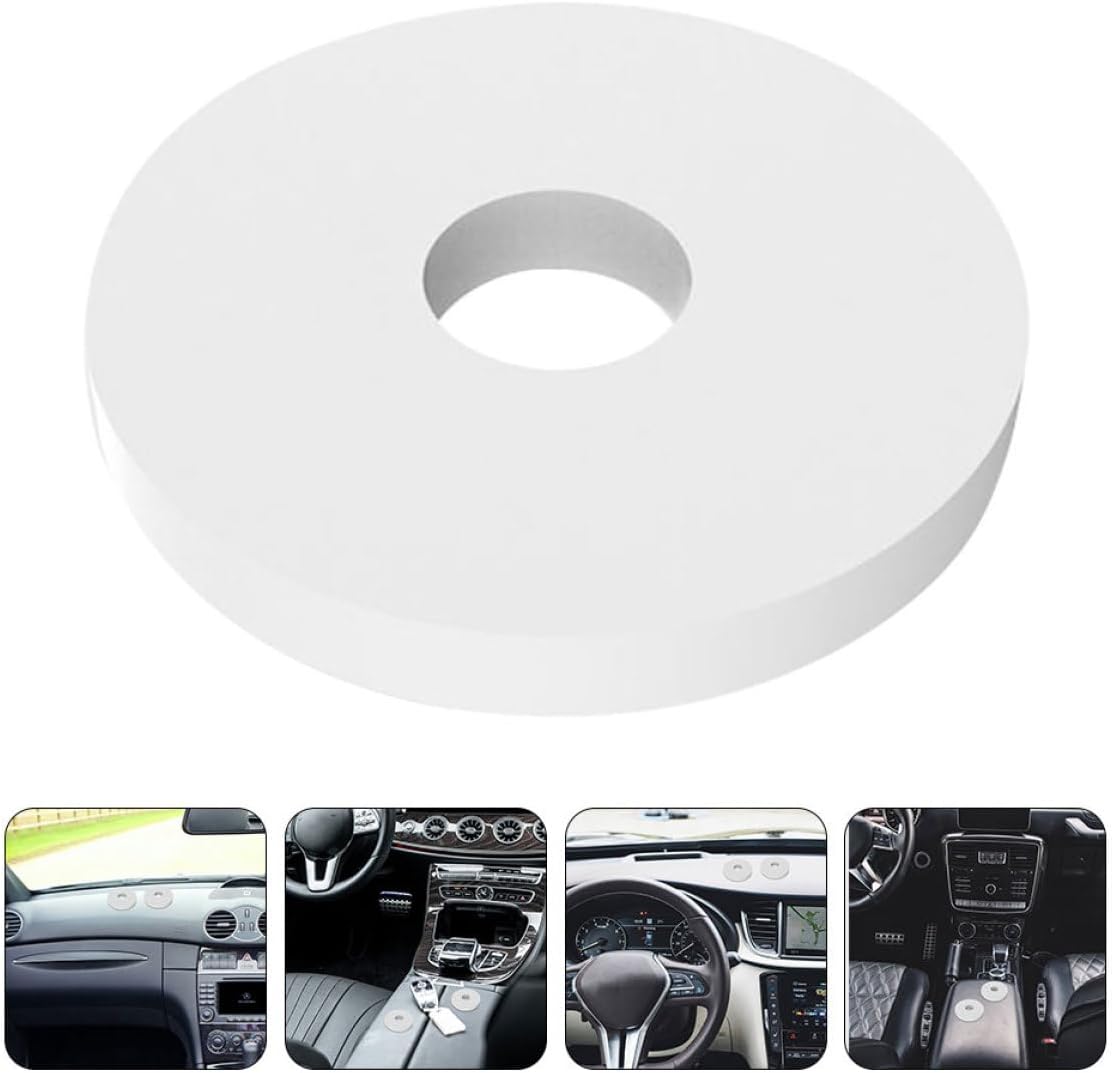 12Pcs Car Aromatherapy Scent Pads Replacement Sponge Refills for Car Air Fresheners Dual Ring Hanging Diffuser Chips Decoration Accessory