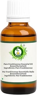 R V Essential Pure Frankincense Essential Oil 50ml (1.69oz)- Boswellia Carterii (100% Pure and Natural Therapeutic Grade)