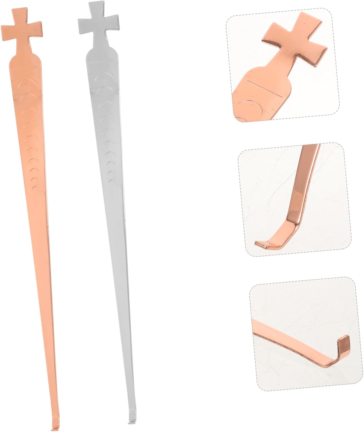 TEHAUX Set of Candle Wick Dippers Snuffer Easy to Use for Quick Candle Extinguishing for Home Office Decor