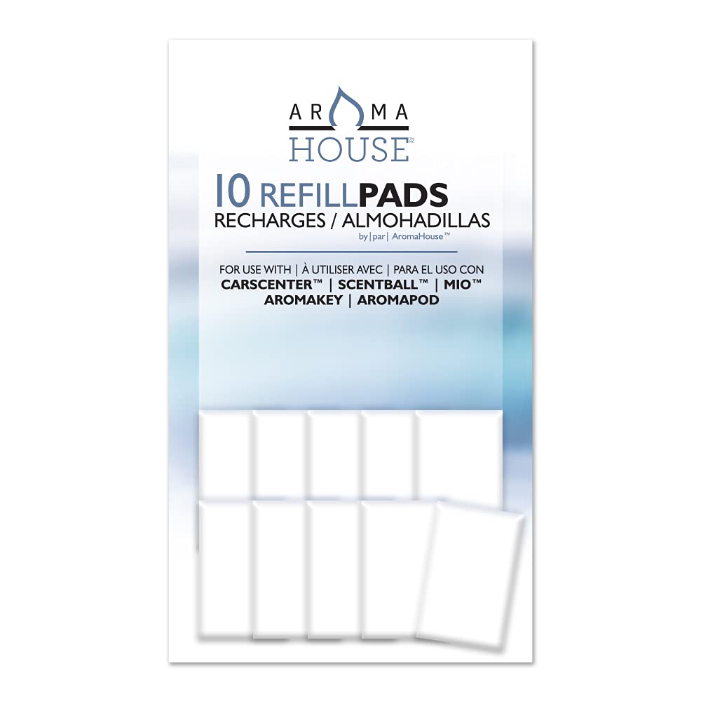 Aromatherapy Diffuser Unscented Refill Pads for Essential Oil for Use with ScentBall