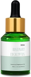 MitFlor Upgrade Single Scented Oil, Rosemary Eucalyptus Fragrance Oil, Large Size Premium Fragrance Oil for Soap & Candle Making, Aromatherapy Diffuser Oil, Fresh Spicy Scent for Home Fragrance, 30ml
