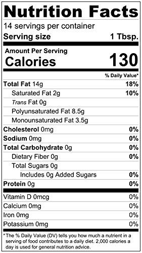 Lekithos Organic Sweet Almond Oil, 100% Certified Organic, Cold Pressed, Unrefined, Rich in Omega 3, 8oz, Single Ingredient Nutrition, Non-GMO