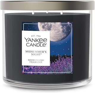 Yankee Candle Mid Summer's Night Scented Candle, 14.5oz 3-Wick Candle Jar with up to 40 Hours Burn Time, Giftable
