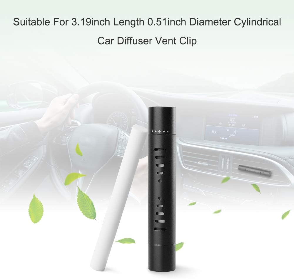 20PCS Car Diffuser Refill Sticks Filter Wick Replacement, Absorbent Refill Sticks，2.75 X 0.027 Inch for Car Diffuser Vent Clip