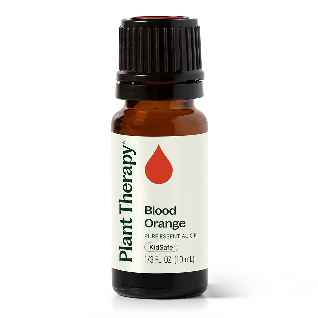 Plant Therapy Blood Orange Essential Oil 10 mL (1/3 oz) 100% Pure, Undiluted, Therapeutic Grade