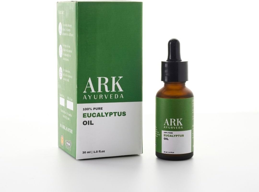 100% Pure Eucalyptus Essential Oil | Natural Congestion Relief, Aromatherapy for Breathing Comfort, Muscle Massage & Home Freshness – Undiluted Therapeutic Grade – 1 fl oz, 30 ML