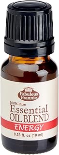 Fabulous Frannie Energy Pure Essential Oil Blend Made with Bergamot and Rosemary Essential Oils 10ml