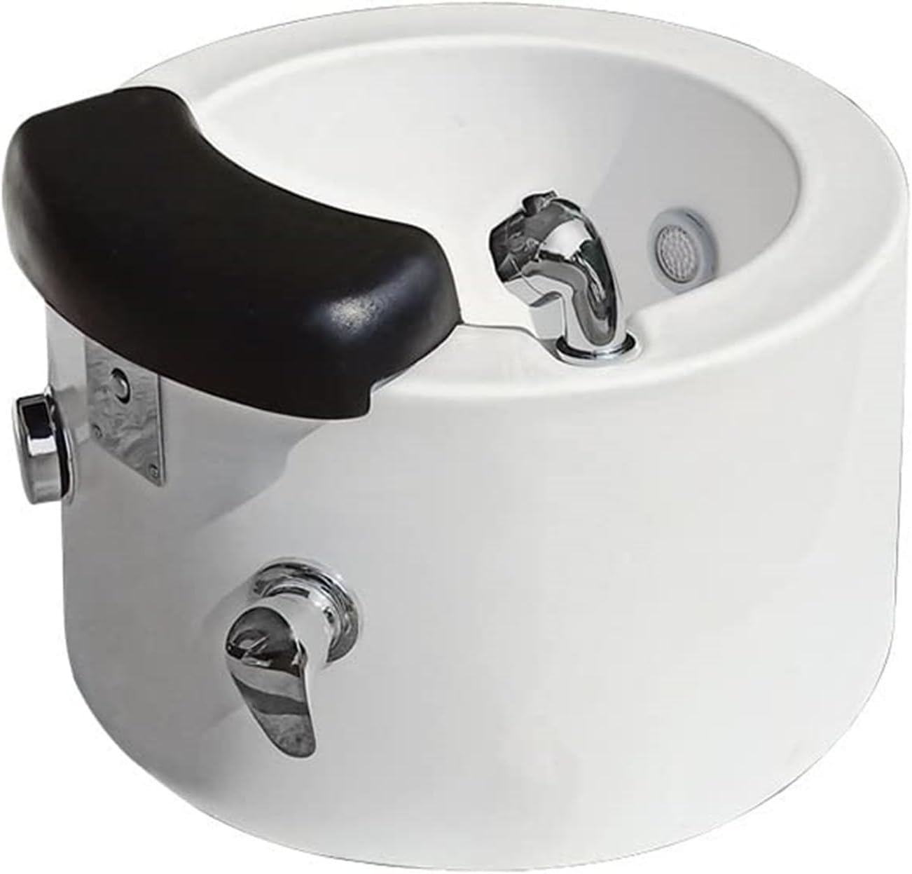Foot Spa Bath Massager, Folding Electric Pedicure Footbath with Heat Bubbles, Timer, Adjustable Temperature, Pumice Stone and Massage Rollers, Home Foot Soaking Tub for Relief