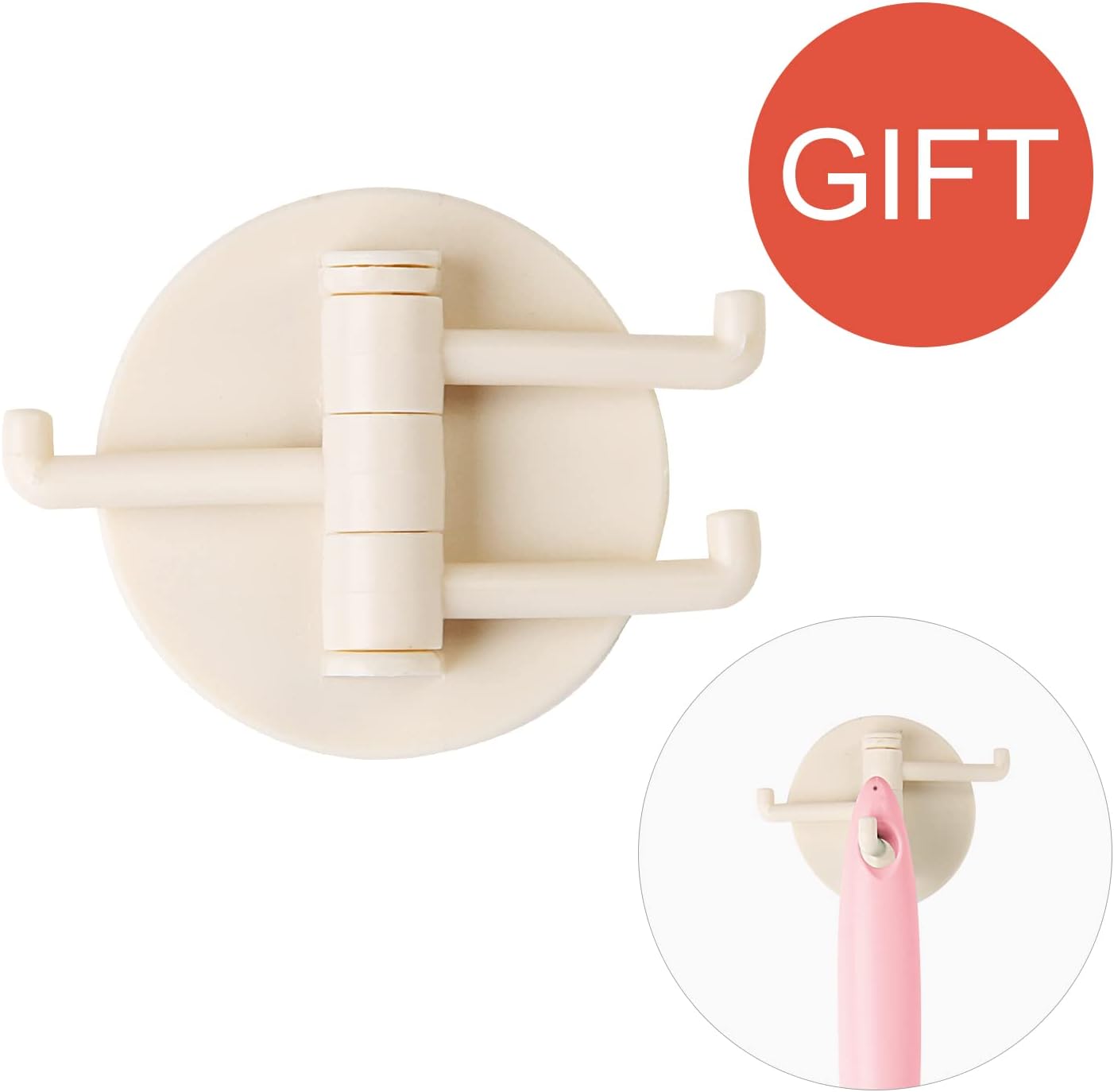 BEDELITE Back Scrubber for Shower, Soft Bath Brush Long Handle for Men & Women(16.4 Inches), Anti Slip Body Scrubber Exfoliator for Cleaning(Pink)