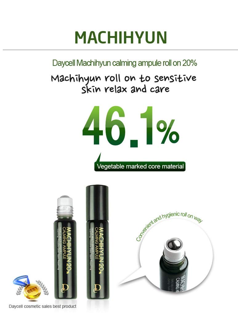 [DAYCELL] Machihyun 20 Calming Ampoule (Roll On) 9ml