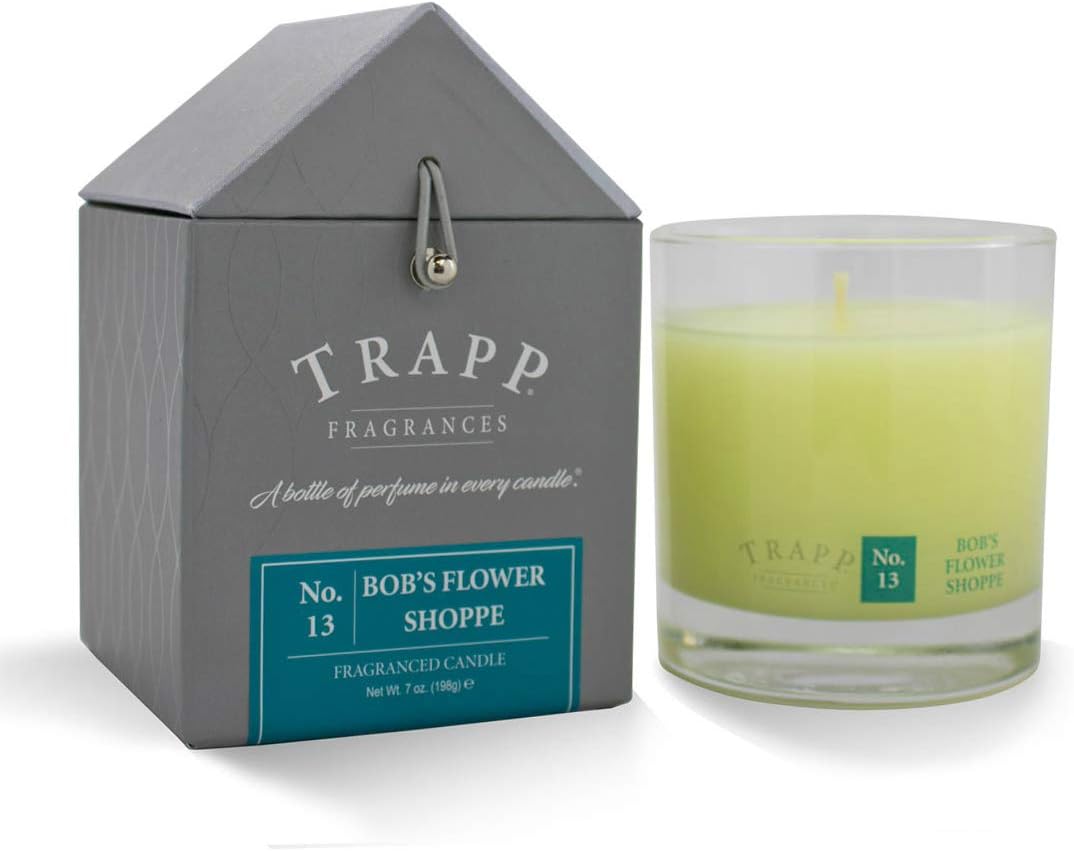 Trapp Signature Home Collection No. 13 Bob's Flower Shoppe Poured Scented Candle, 7-Ounce