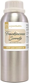 Frankincense Serrata Essential Oil – 8 fl oz (237 ml) Aluminum Bottle w/Plug Cap – 100% Pure Essential Oil – GreenHealth