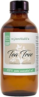Tea Tree Essential Oil – 4 fl oz – 100% Pure & Undiluted – Natural Aromatherapy & DIY Use – GreenHealth
