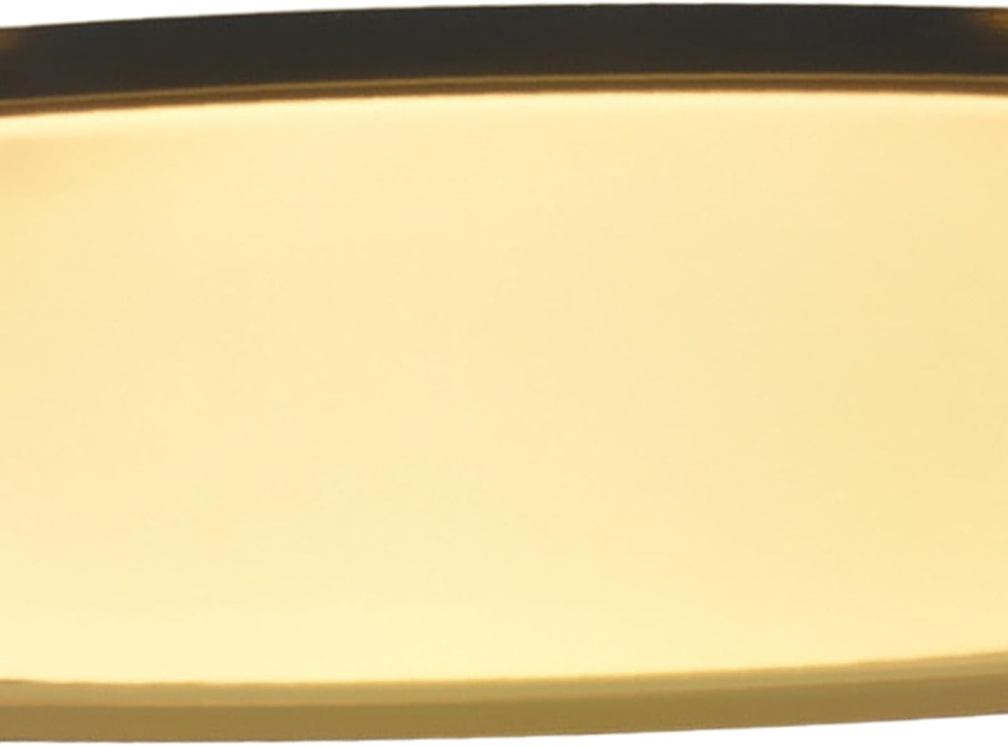 Candle Tray - 9.06×3.74×0.39 in Modern Golden Jewelry Dish, Stainless Decorative Tray for Farmhouse, Kitchen, Bathroom, Home, Coffee Table, Counter