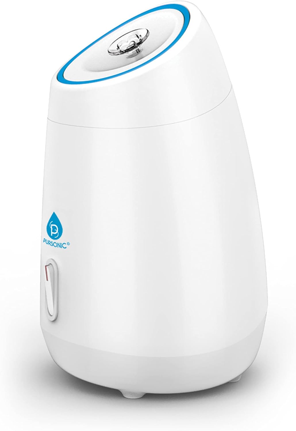 Pursonic White Facial Steamer - Face Steamer for Facial Deep Cleaning Tighten Skin - Daily Hydration for Unclogging Pores & Moisturizing Skin