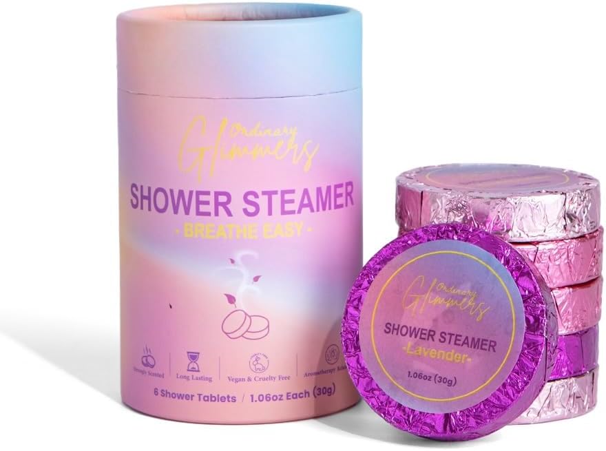 Shower Steamers Gift Set with Lavender, Eucalyptus Mint, and Citrus; Perfect Gifts for Women