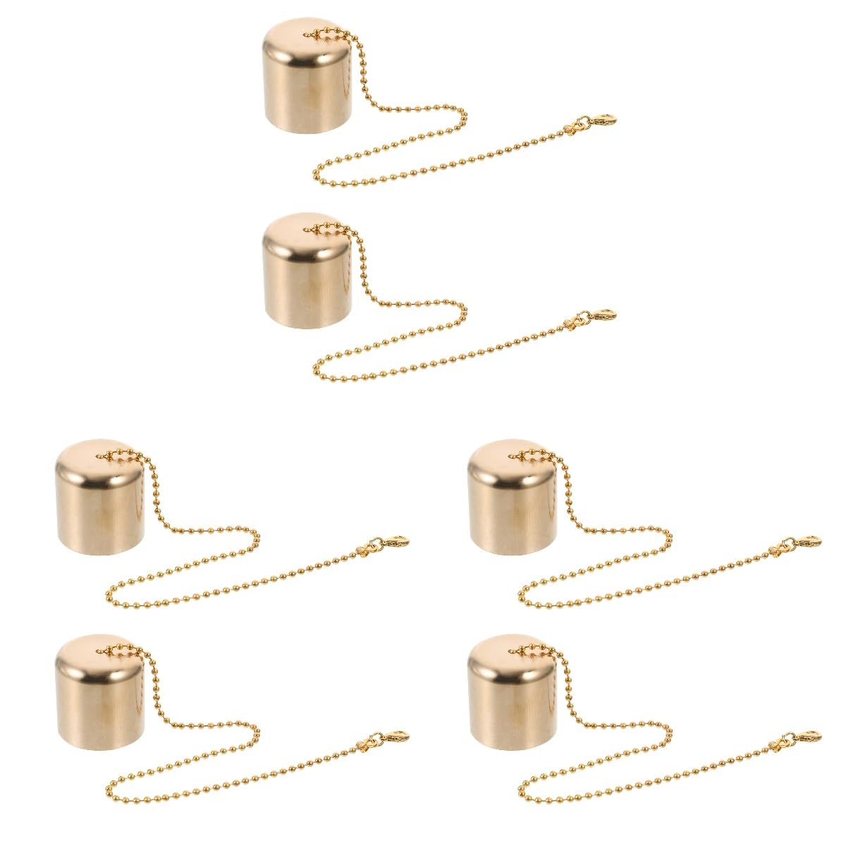 Gatuida 6pcs Brass Candle Snuffer