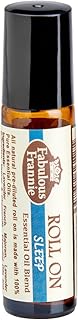 Fabulous Frannie Sleep Essential Oil Blend Pre-Diluted Roll-On 10 ml Made with Chamomile, Marjoram, Bulgarian Lavender and Vetiver
