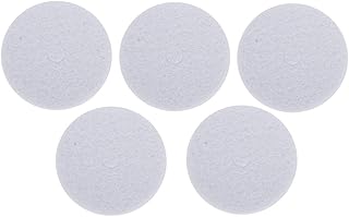 5PCS Aromatherapy Cotton Pads, Portable Essential Oil Diffuser Round Essential Oil Refill Pads Reusable Aroma Therapy Pads for Bathroom, Office, Bedroom and Other Places