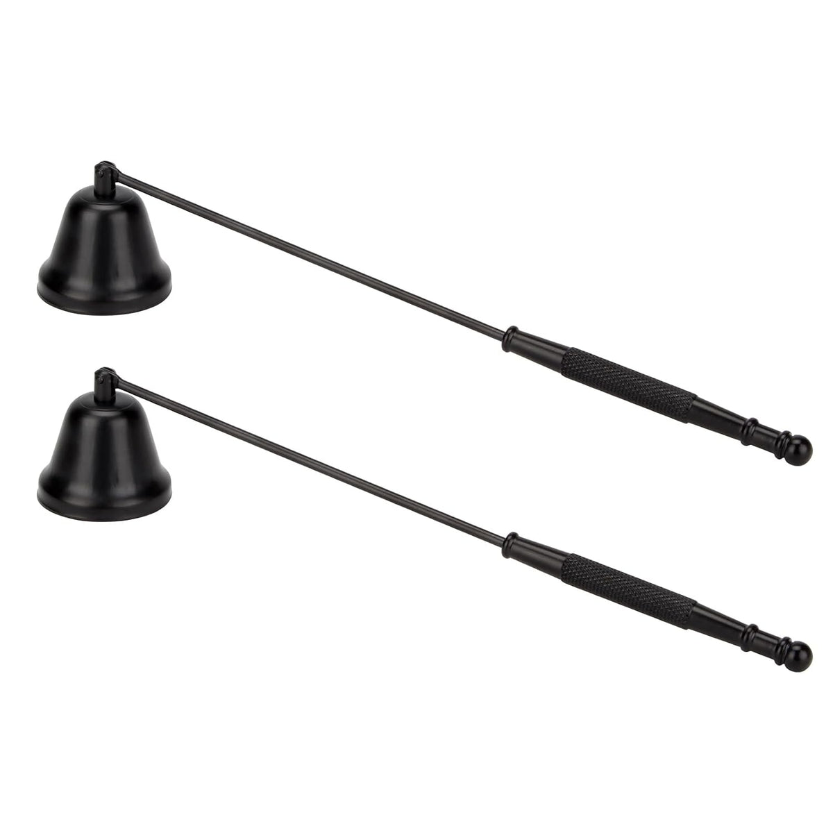 2 Pack Candle Snuffer, Candle Snuffers Wick Snuffer Candle Accessory, Extinguish Candle Flame Safely Tool with Long Handle