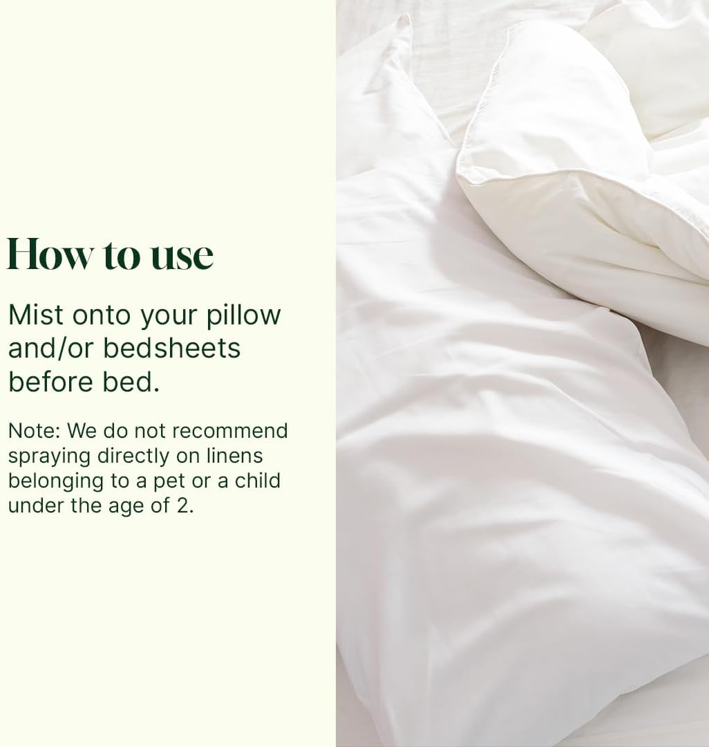 Plant Therapy Home Blissful Dreams Lavender Pillow and Linen Mist and Room Spray, for Relaxation & Sleep, Powered by Essential Oils Like Lavender & Roman Chamomile, Aromatherapy Sleep Spray, 8 oz