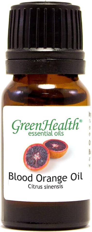 Blood Orange – 1/3 fl oz (10 ml) Glass Bottle – 100% Pure Essential Oil – GreenHealth