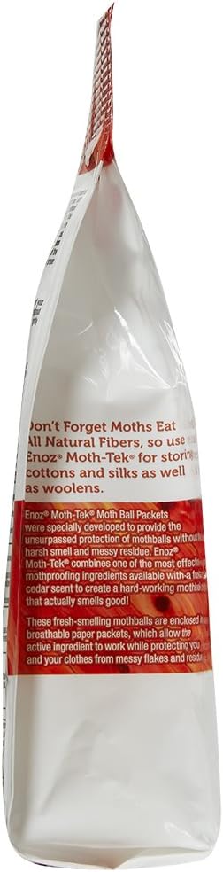 Moth-Tek Cedar Scent Moth Packets, 6-oz.