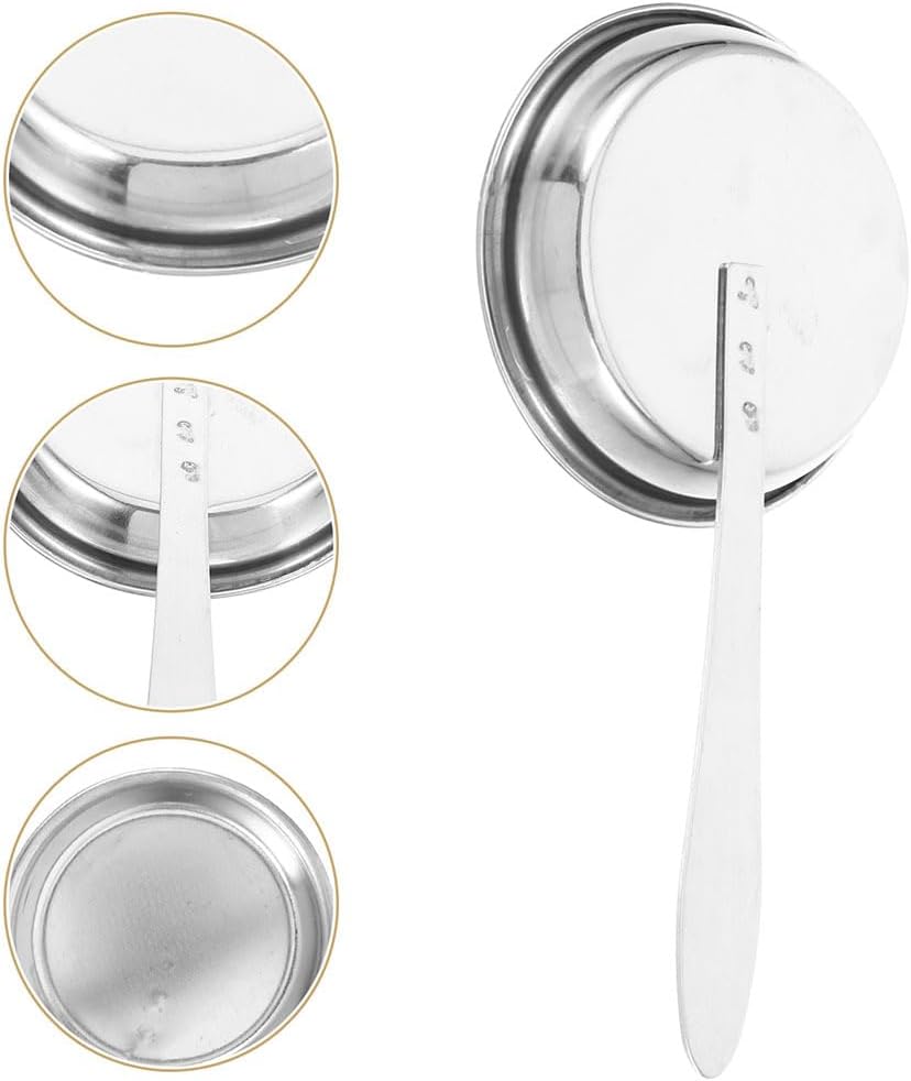 2Pcs Stainless Steel Candle Snuffer Extinguisher with Handle for Candles Oil Lamps Multi Functional Wick Extinguisher Portable Fire Safety Accessory