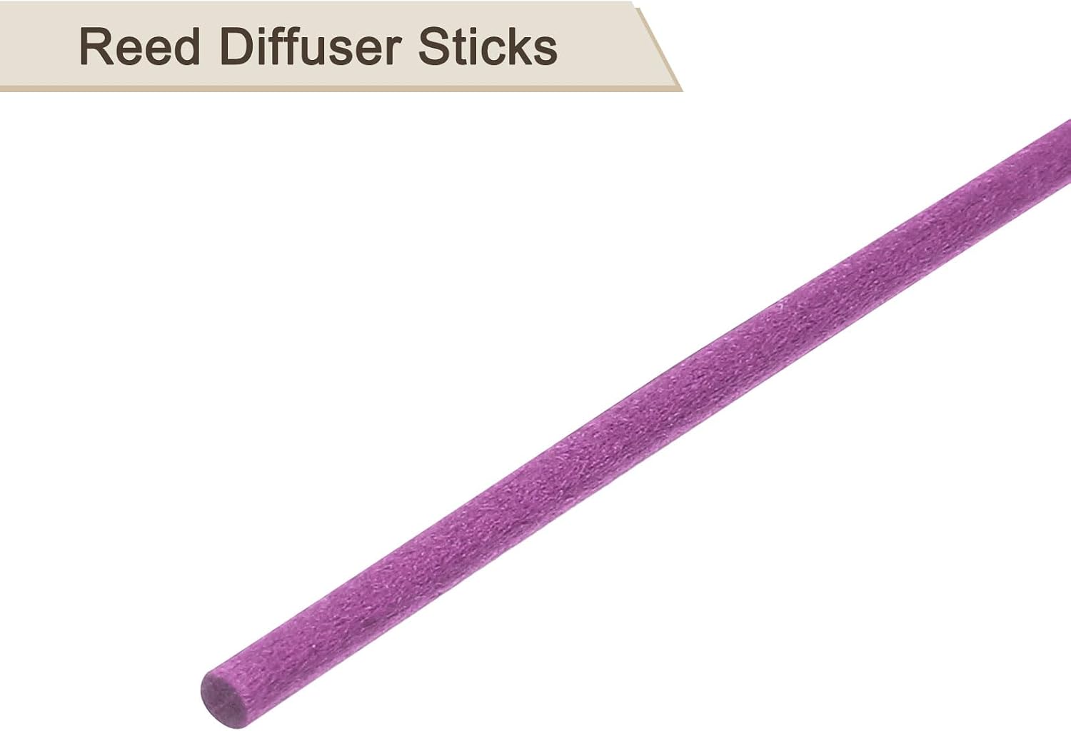 uxcell 103Pcs Reed Diffuser Sticks Set, Fiber Fragrance Flower Reed Diffuser Replacement Refill Sticks Flower Decor for Home, Hotel, Office (Purple)