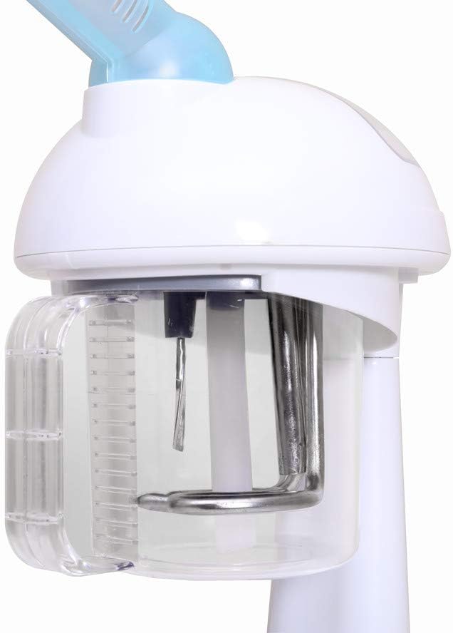 Funnylife Table Top Ozone Spa Face Steamer with Extendable Arm Portable Mini Ozone Spa Salon Beauty Tabletop Warm Mist
