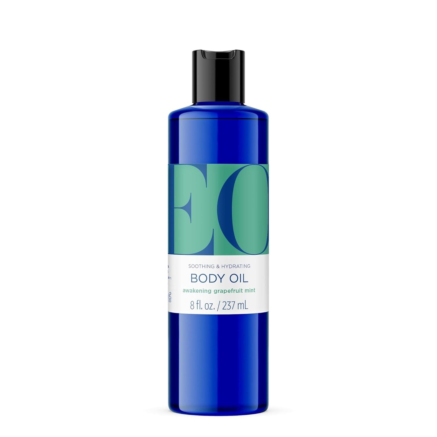 EO Body Oil, 8 Ounce (Pack of 2), Grapfruit Mint, Certified CCOF and made with Essential Oils for Men and Women for Massage and Moisture