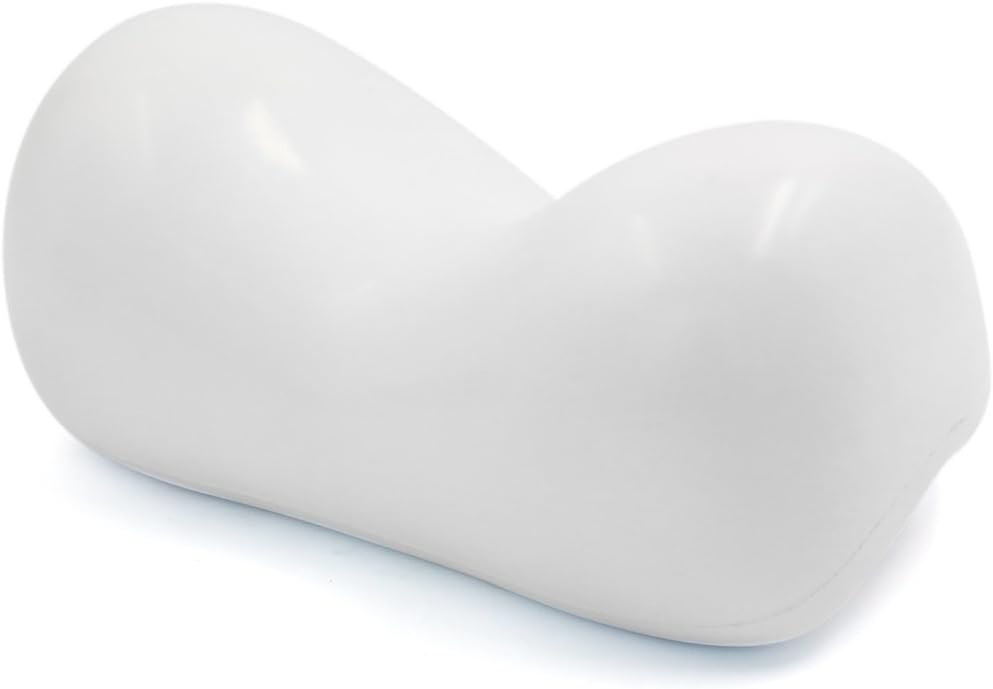 uxcell White Waterproof Heart Shape Soft Spa Bath Pillow Neck Back Support Cushion for Bathtub Hot Tub
