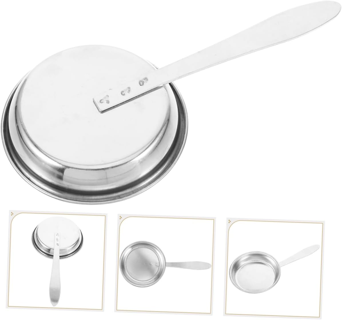 5pcs Stainless Steel Candle Snuffer Set Multi-Functional Candle Accessory for Home Safety