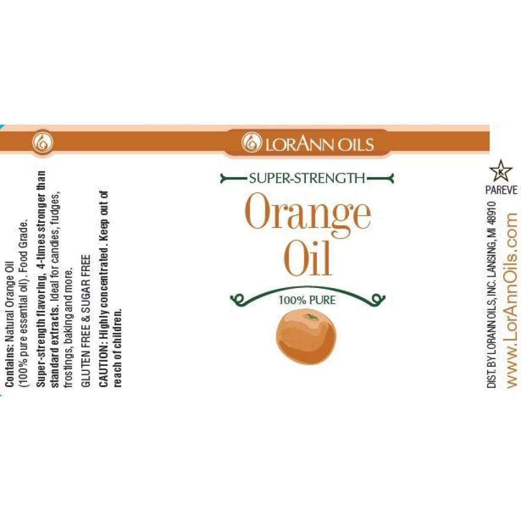 LorAnn Orange Oil SS, Natural Flavor, 1 ounce bottle