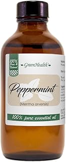 Peppermint Essential Oil - 4 fl oz - 100% Pure Essential Oil - GreenHealth