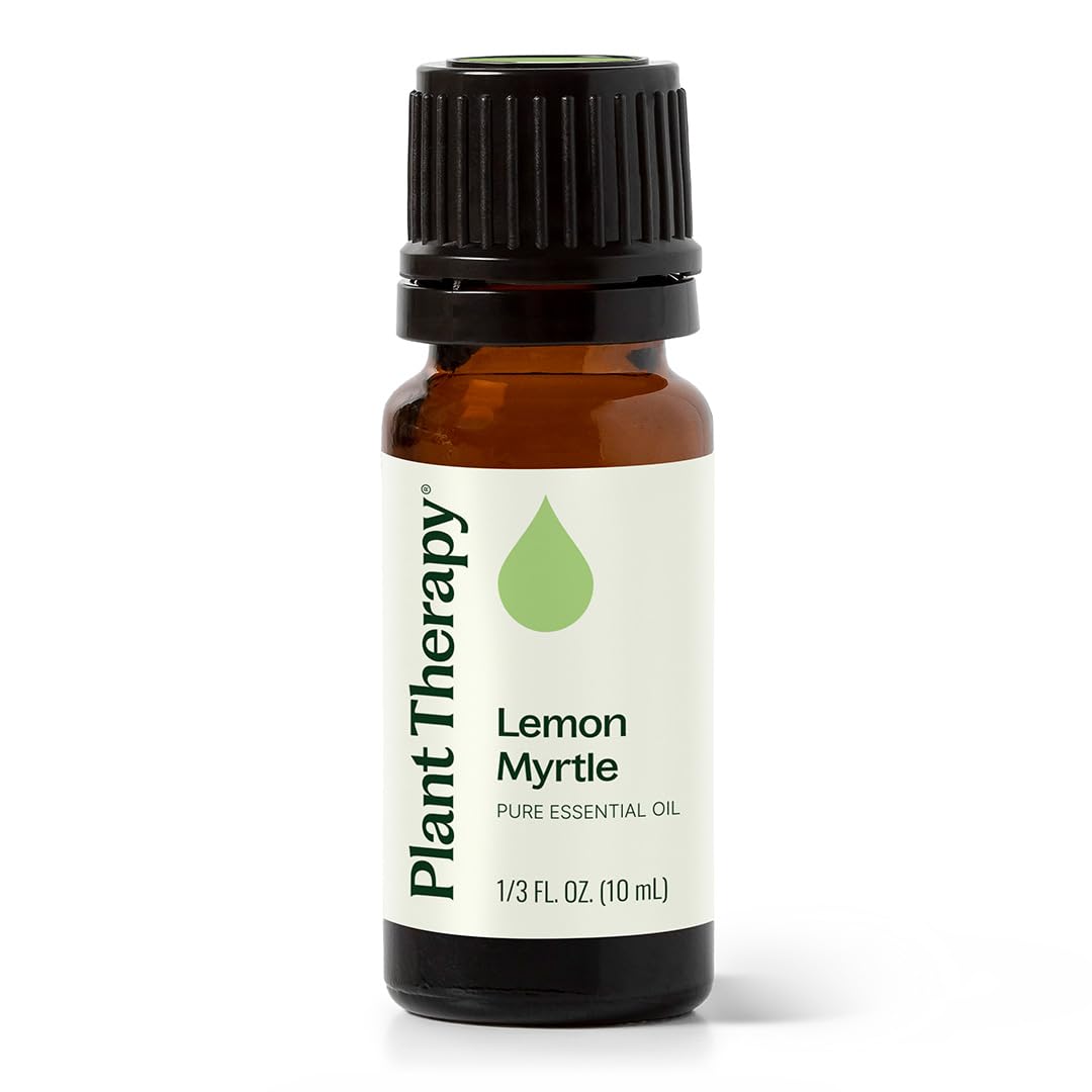Plant Therapy Lemon Myrtle Essential Oil 10 mL (1/3 oz) 100% Pure