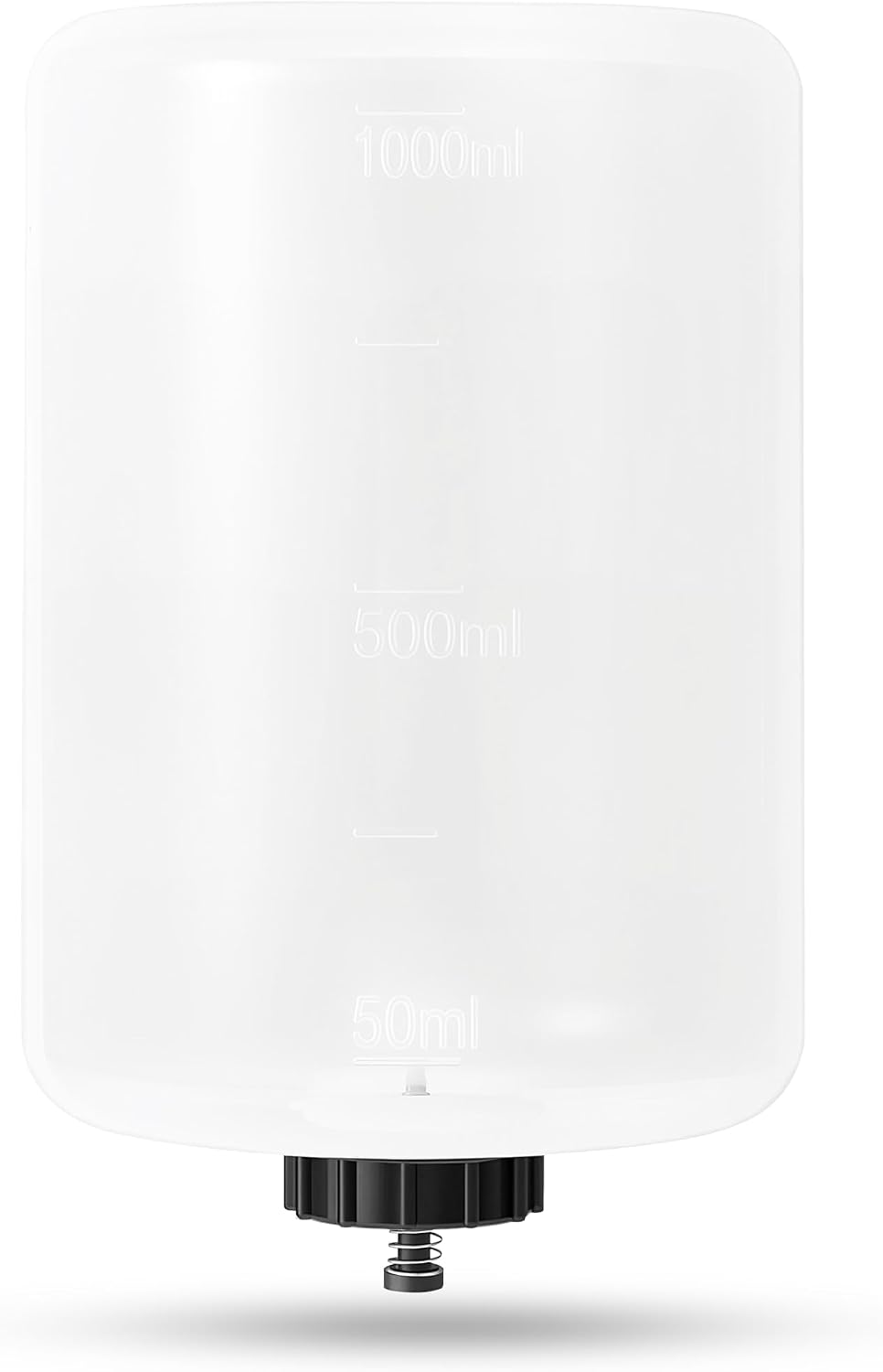 Water Jar for Professional Facial Steamer,1000ml Large Capacity Plastic Water Cup for Ozone Facial Steamer Professional Replacement