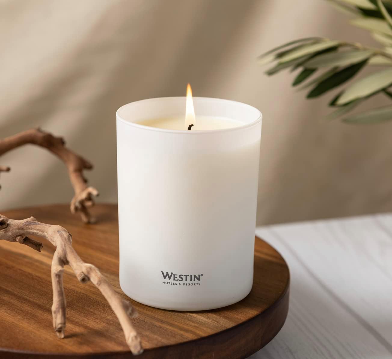 Westin White Tea Candle - Hand-Poured, Soy Candle with Signature White Tea Scent - 12.5 oz. - Set of 3