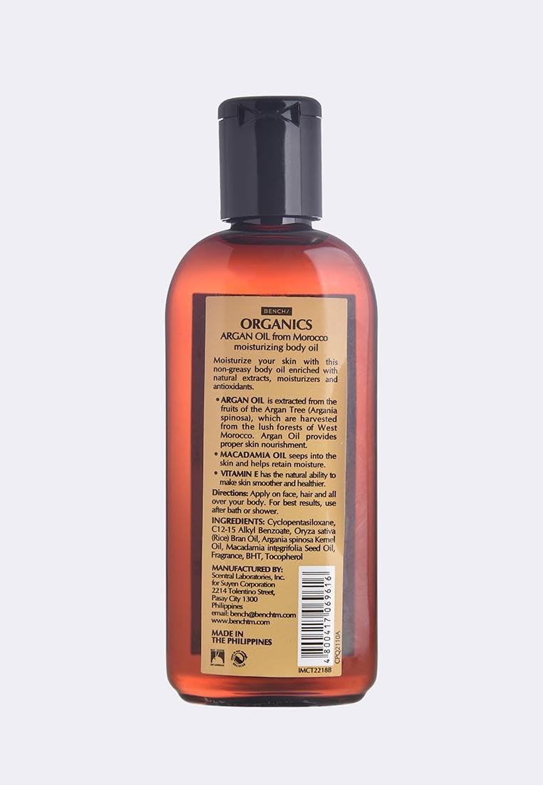 Bench Organics Argan Oil 110 ml