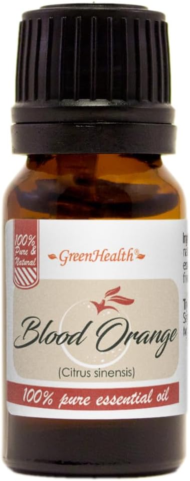 Blood Orange – 1/3 fl oz (10 ml) Glass Bottle – 100% Pure Essential Oil – GreenHealth