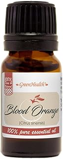 Blood Orange – 1/3 fl oz (10 ml) Glass Bottle – 100% Pure Essential Oil – GreenHealth