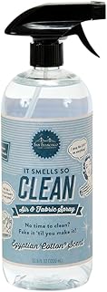 San Francisco Soap Company Smells So Clean Linen Spray | Egyptian Cotton | 33.8 Fl Oz | Fresh Spray | Multi-Purpose And Dye Free
