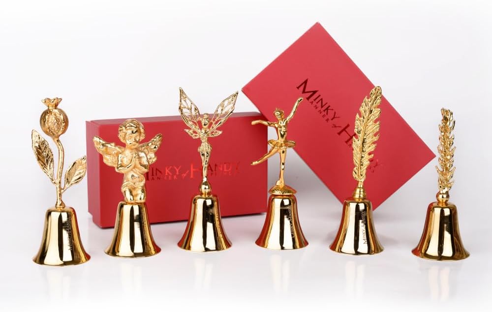 Candle Snuffer Accessory - Brass Design - Safely Extinguish Candle Flames - Home Decor and Gift for Candle Lover (Feather)
