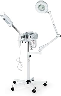 Professional Facial Steamer Machine & Mag Lamp & High Frequency Skin Care 3 in 1