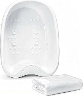 Ionic Foot Detox Tub,for All Detox Machines 100 Liners, Home/Salon | Compatible with All Detox Machines,Heavy Duty Bucket、Easy to Clean、Portable,Includes 100 Disposable Liners